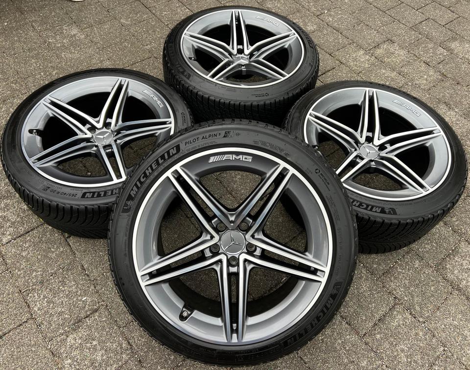4 ORIGINAL 20" ALU WINTERRÄDER MERCEDES BENZ AMG GT X290 #216X