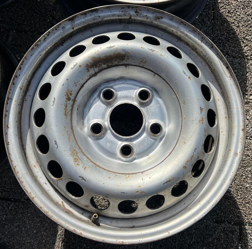 4 STAHLFELGEN 16" VW BUS T5 T6 6,5x16 ET51 5x120 FREIHAUS #229K – Bild 4