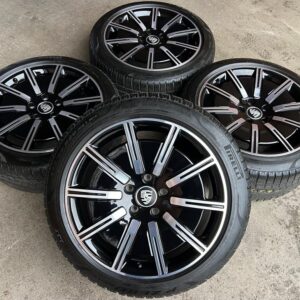 4 ORIGINAL 20" ALU WINTERRÄDER PORSCHE TAYCAN PIRELLI 2021 #22VN