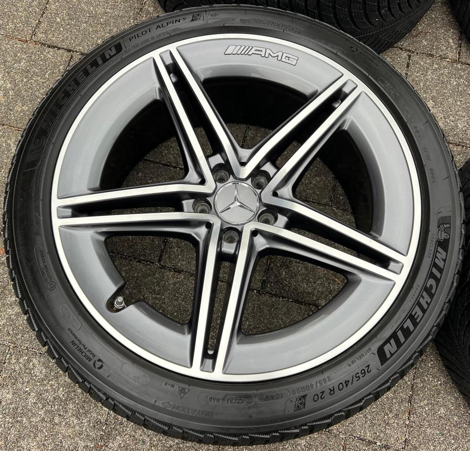 4 ORIGINAL 20" ALU WINTERRÄDER MERCEDES BENZ AMG GT X290 #216X – Bild 6