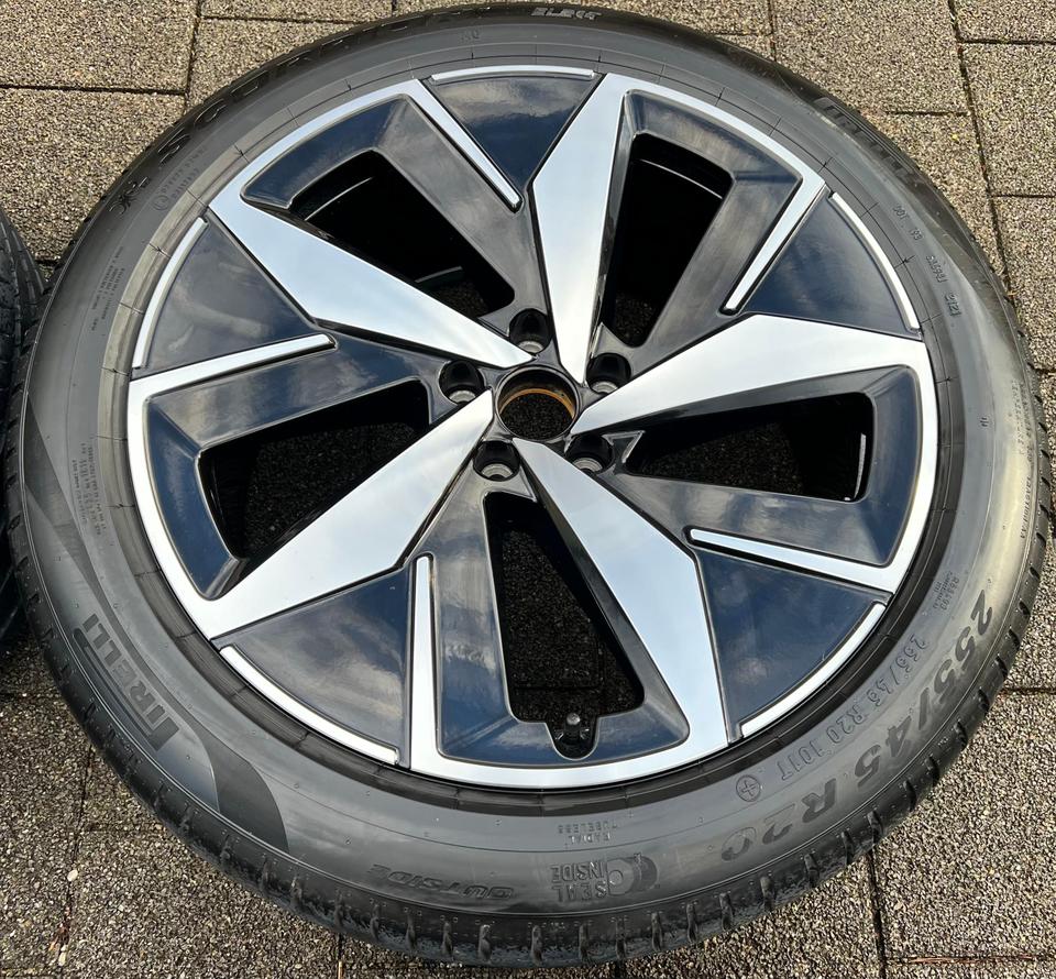 4 ORIGINAL 20" ALU SOMMERRÄDER VW ID4 ID.4 ID5 ID.5 YSTAD #1PZL – Bild 5