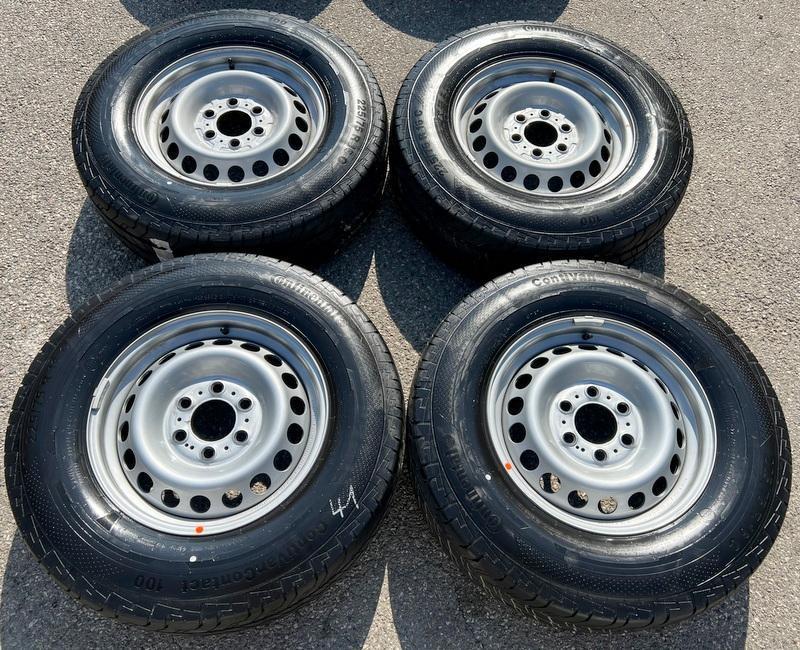 4 SOMMERRÄDER MERCEDES SPRINTER W907 225/75R16C 121/120R #15KR