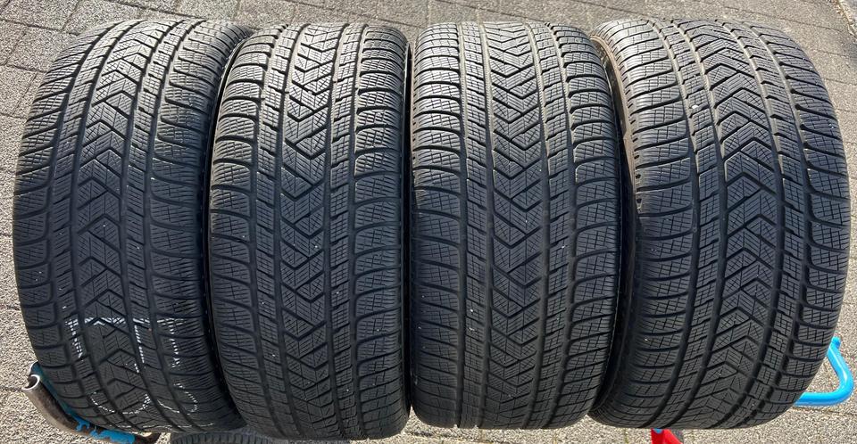 4 ORIGINAL 21" ALU WINTERRÄDER PORSCHE CAYENNE 9YA PIRELLI #23OH – Bild 10