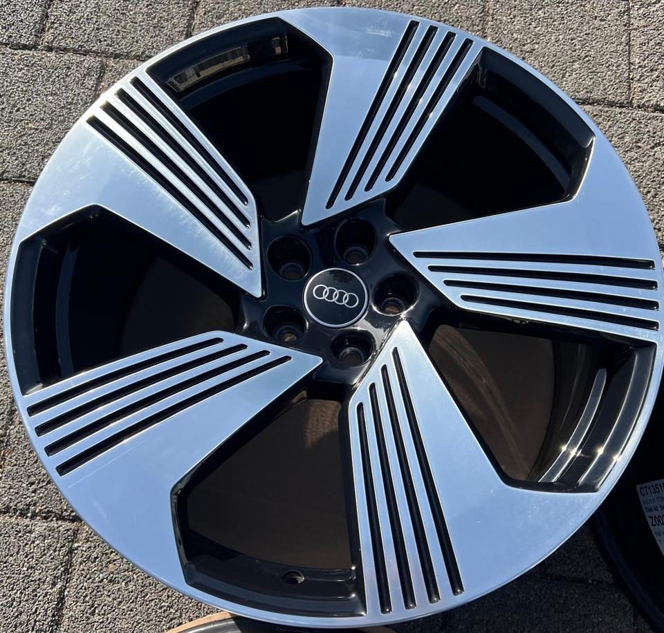 4 ORIGINAL 21" ALUFELGEN AUDI E-TRON & Q8 E-TRON GE GEN 4KE #27AU – Bild 3