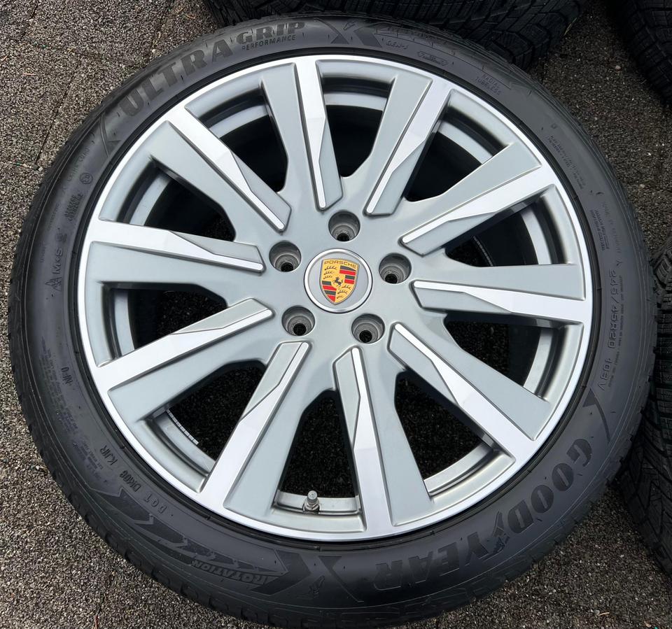 4 ORIGINAL 20" ALU WINTERRÄDER PORSCHE TAYCAN TEQUIPMENT #22XM – Bild 3