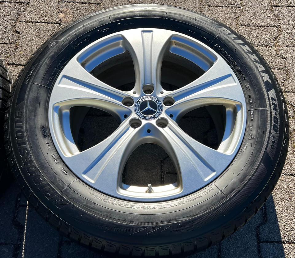 4 ORIGINAL ALU 18" WINTERRÄDER MERCEDES GLC X253 C253 RDKS #24ZF – Bild 4