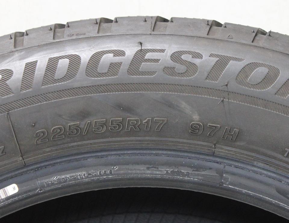 2x 225/55R17 97H BRIDGESTONE WINTERREIFEN RUNFLAT 2018 #23DN – Bild 5