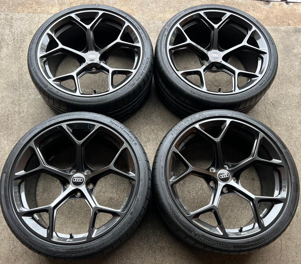 4 ORIGINAL 20" ALU SOMMERRÄDER AUDI RS4 RS5 8W 8W0601025GJ #24HR – Bild 2