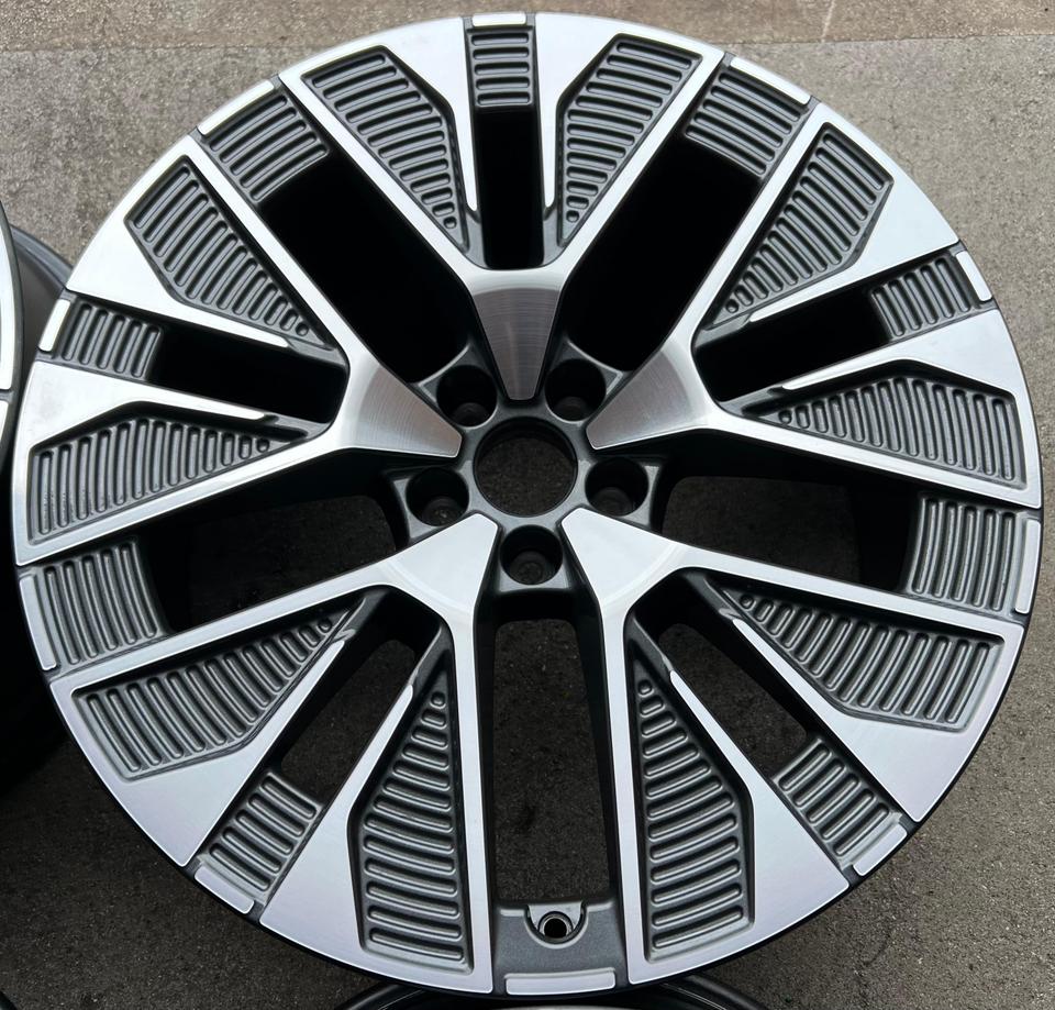 4 ORIGINAL 21" ALUFELGE FELGE AUDI E-TRON Q8 4KE 9,5x21 #1X5X – Bild 2