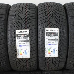 4x 225/40R18 92V KUMHO WINTERCRAFT WP52 WINTERREIFEN 2024 #24CE