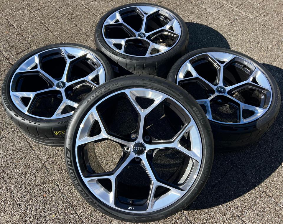 4 ORIGINAL 20" ALU SOMMERRÄDER AUDI RS4 RS5 8W 8W0601025GJ #26VA
