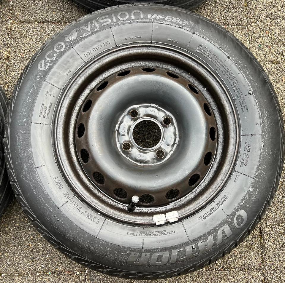 4 SOMMERRÄDER RENAULT MEGANE i 19 21 CLIO B 175/70R13 82T #1QRO – Bild 5