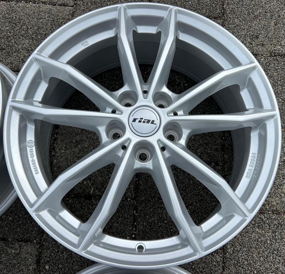4 RIAL 18" ALUFELGEN VW GOLF 5 6 7 8 SEAT LEON ALTEA SKODA #1VWX – Bild 5