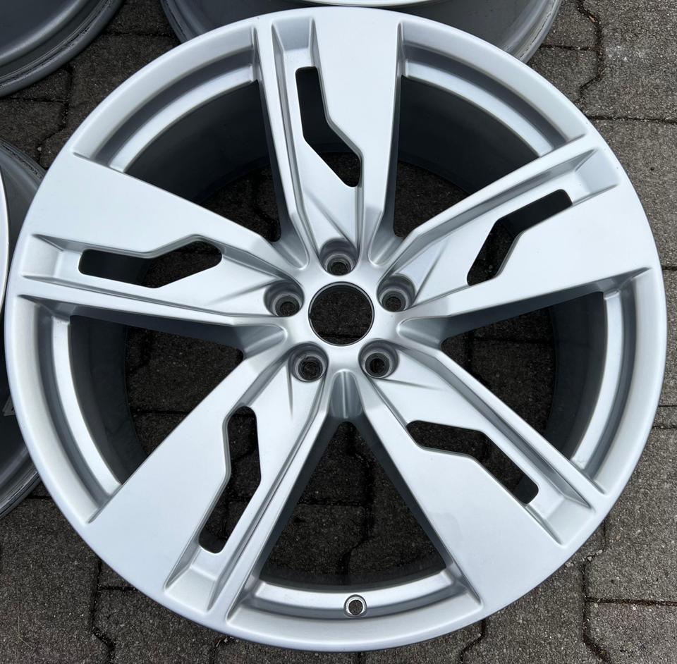 4 ORIGINAL 21" ALUFELGEN AUDI Q7 4M 4M0601025K 9,5x21 ET31 #1SGL – Bild 5