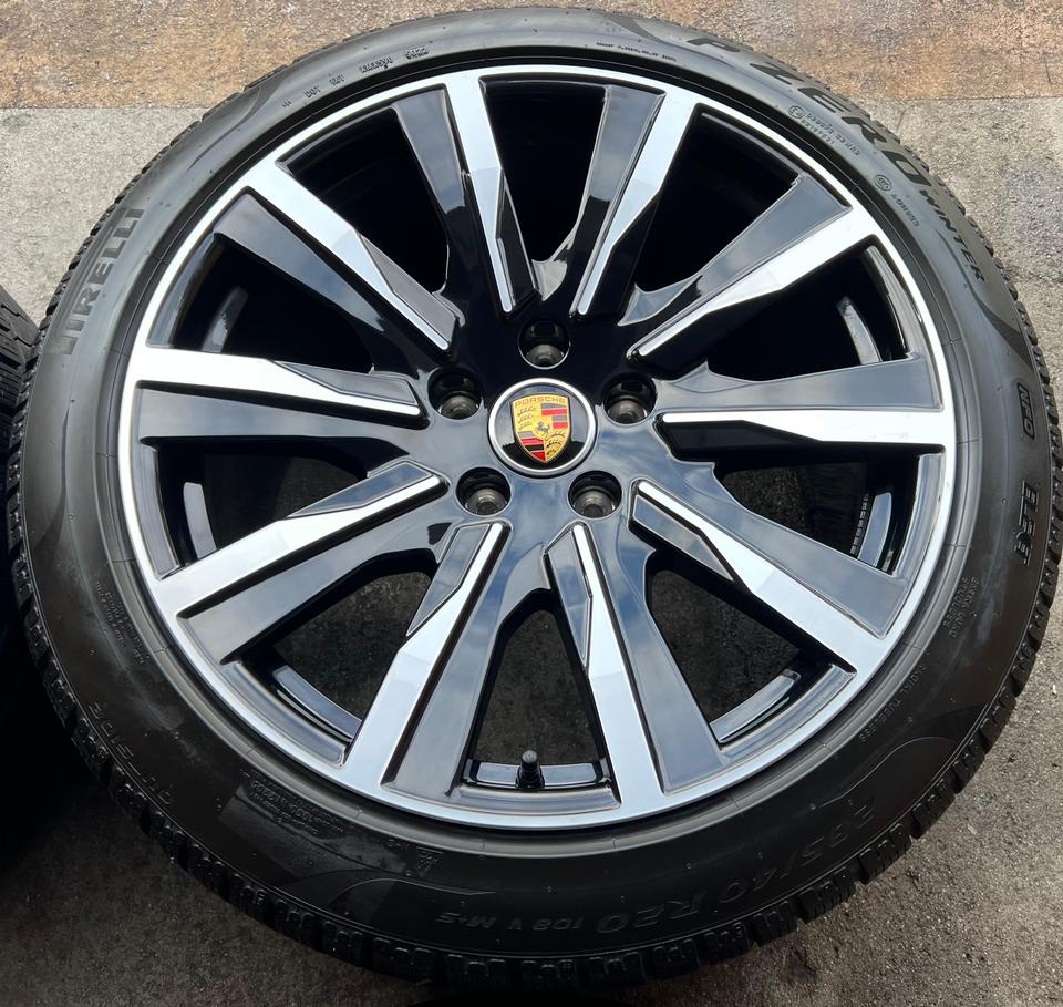 4 ORIGINAL 20" ALU WINTERRÄDER PORSCHE TAYCAN TEQUIPMENT #245F – Bild 4