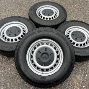 4 STAHLFELGEN 16" MERCEDES SPRINTER W907 6,5x16 ET54 RDKS #25VP