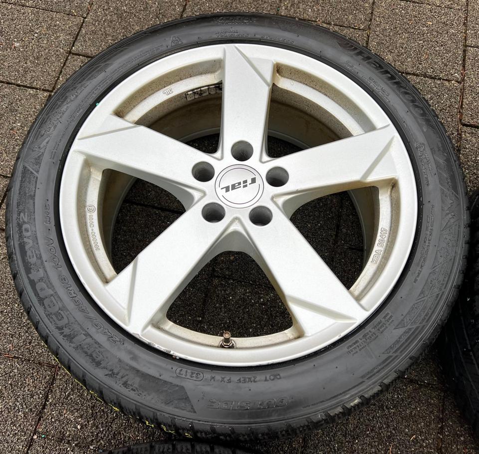 4 RIAL 18" ALUFELGEN AUDI A4 8K A5 B8 A6 4G A8 4H Q5 8R FY #1VOF – Bild 4