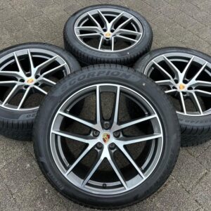 4 ORIGINAL 20" FELGEN PORSCHE MACAN 95B601025EJ 95B60102EK #25ET