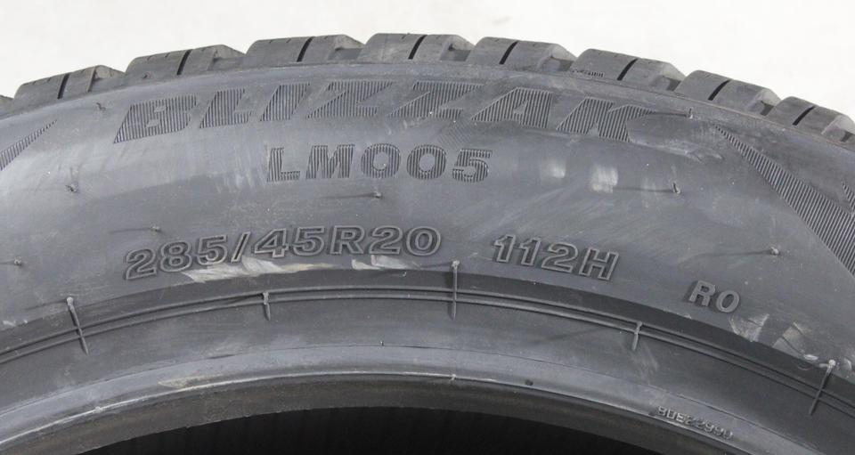 2 x 285/45R20 112H BRIDGESTONE WINTERREIFEN NEU 2024 #27IB – Bild 6