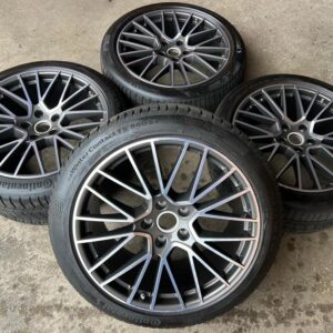 4 ORIGINAL 21" ALU WINTERRÄDER PORSCHE CAYENNE 9YA CONTI #22VE