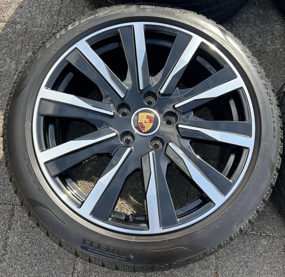 4 ORIGINAL 20" ALU WINTERRÄDER PORSCHE TAYCAN TEQUIPMENT #22OP – Bild 5