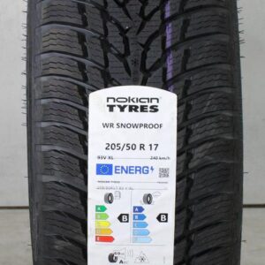 1x 205/50R17 93V NOKIAN WR SNOWPROOF WINTERREIFEN 2022 NEU #27CG