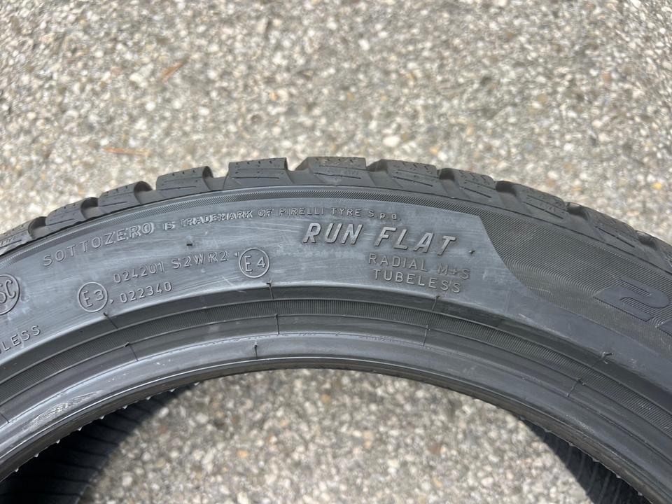 2 x 225/45R17 91H PIRELLI SOTTOZERO 3 WINTERREIFEN RUNFLAT #1OUF – Bild 6