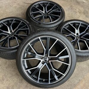 4 ORIGINAL 22" ALU SOMMERRÄDER AUDI Q7 SQ7 4M 4M0601025CP  #24IP