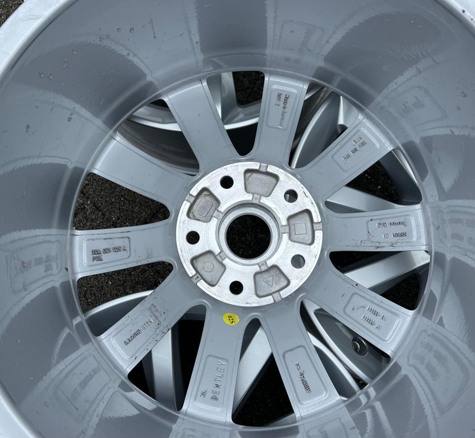 4 ORIGINAL 20" ALUFELGEN BENTLEY BENTAYGA 36A601025A 9x20 #1W9Q – Bild 12