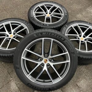 4 ORIGINAL 20" ALU WINTERRÄDER PORSCHE MACAN MICHELIN RDKS #23ZY