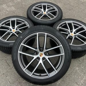4 ORIGINAL 20" ALU WINTERRÄDER PORSCHE MACAN PIRELLI RDKS  #22DW