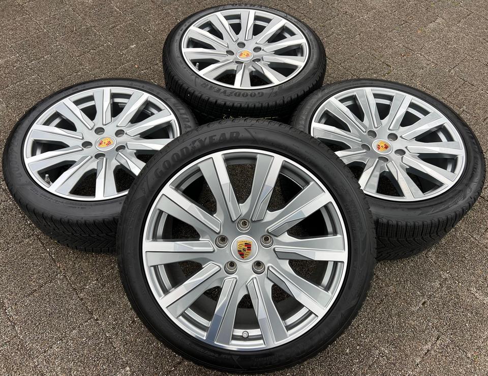 4 ORIGINAL 20" ALUFELGEN PORSCHE TAYCAN 9J1601025L RDKS #25VD