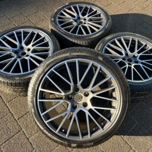 4 ORIGINAL 21" ALU WINTERRÄDER PORSCHE CAYENNE 9YA PIRELLI #24BG
