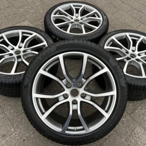 4 ORIGINAL 21" ALU WINTERRÄDER PORSCHE CAYENNE COUPE E3 9Y  #22JD