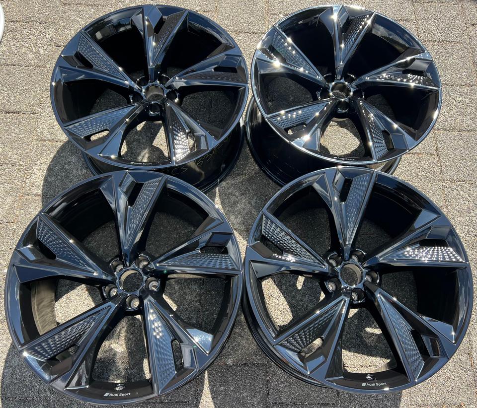 4 ORIGINAL 22" ALUFELGEN AUDI RS6 RS7 4K F2 C8 3 4K0601025B #1YEE