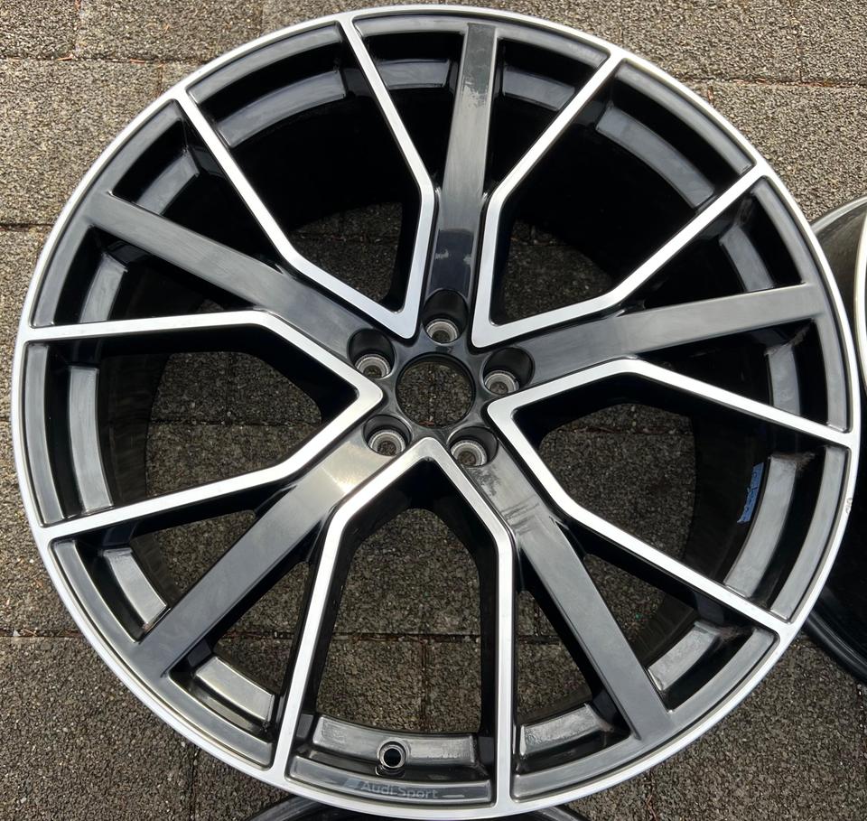 4 ORIGINAL 22" ALUFELGEN FELGEN AUDI Q7 SQ7 4M 4M0601025DP #1TAF – Bild 4