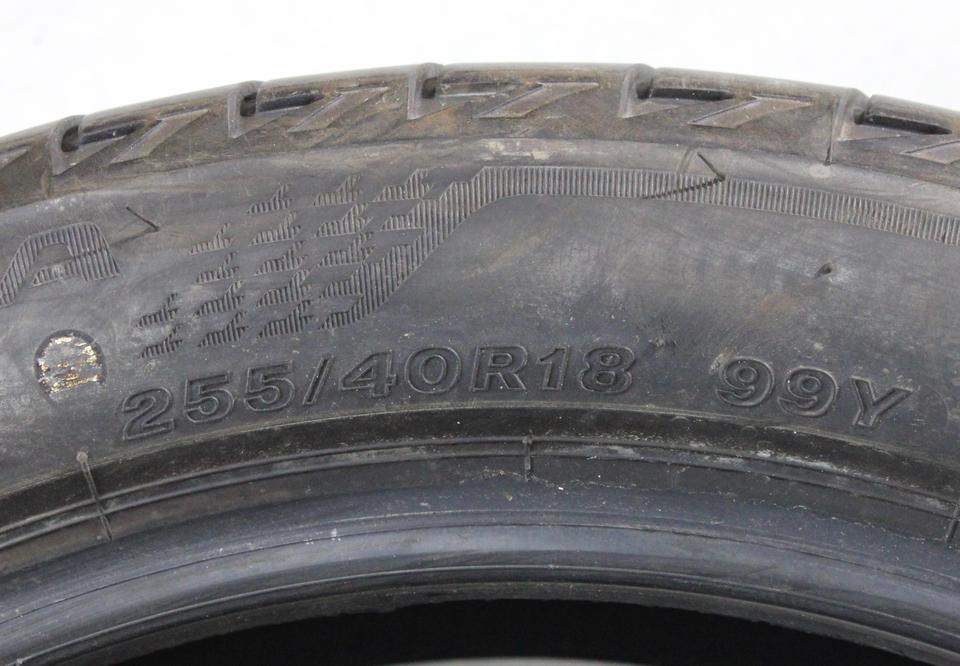 1x 255/40R18 99Y BRIDGESTONE TURANZA T005 * SOMMERREIFEN #220R – Bild 4
