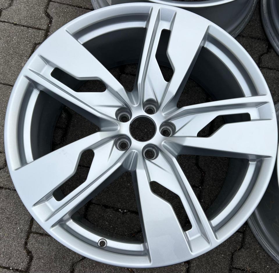 4 ORIGINAL 21" ALUFELGEN AUDI Q7 4M 4M0601025K 9,5x21 ET31 #1SGL – Bild 2