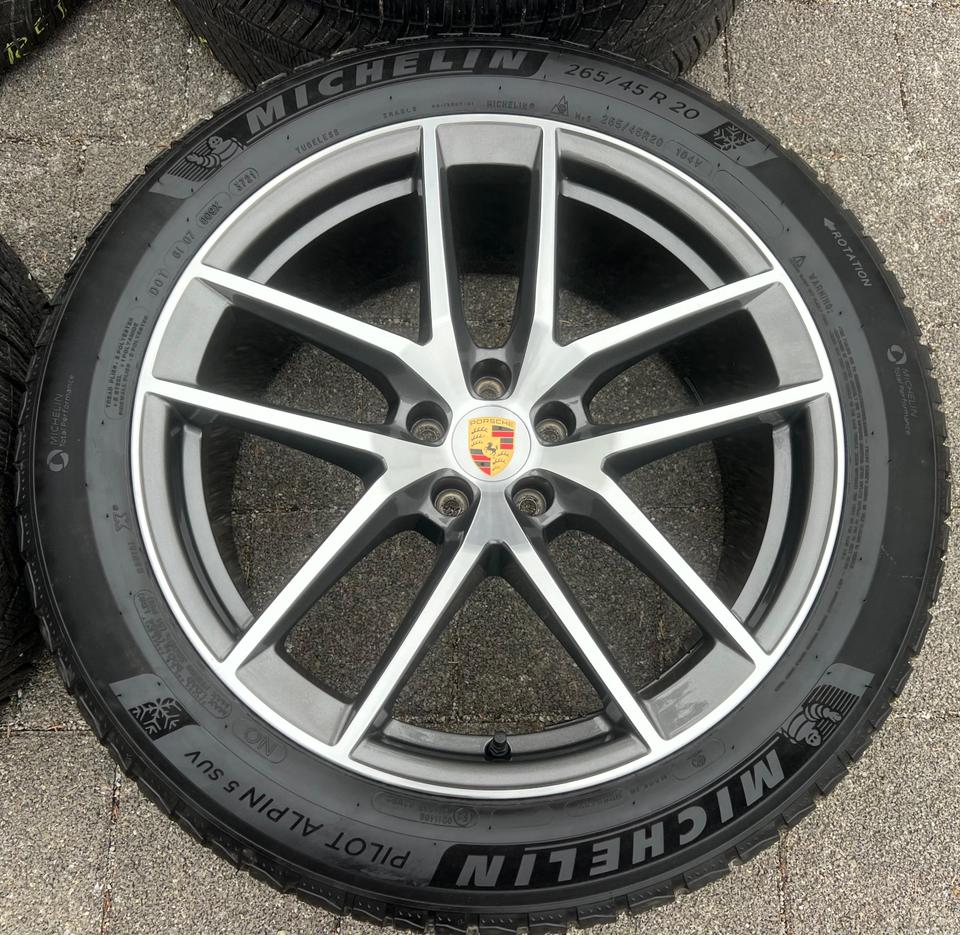 4 ORIGINAL 20" ALUFELGEN PORSCHE MACAN 95B 95B601025EJ RDKS #25VA – Bild 3