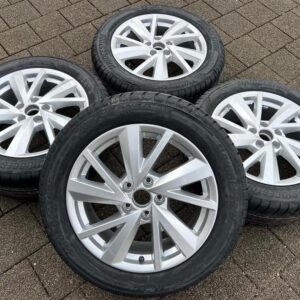 4 ORIGINAL 17" ALU SOMMERRÄDER AUDI Q2 215/55R17 94V NEU #1NOR