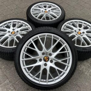 4 ORIGINAL 21" ALU WINTERRÄDER PORSCHE PANAMERA 971 FREIHAU #22JI