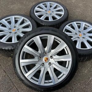 4 ORIGINAL 20" ALU WINTERRÄDER PORSCHE TAYCAN TEQUIPMENT #238H