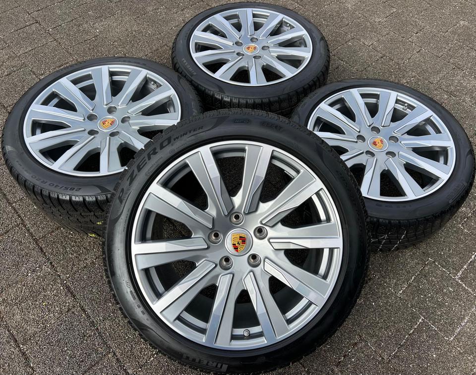 4 ORIGINAL 20" ALU WINTERRÄDER PORSCHE TAYCAN TEQUIPMENT #238H