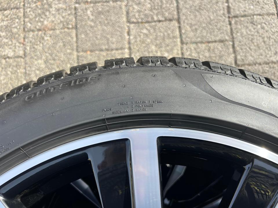 4 ORIGINAL 20" ALU WINTERRÄDER PORSCHE TAYCAN TEQUIPMENT #22OT – Bild 7