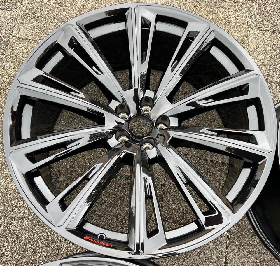 4 ORIGINAL 23" ALUFELGEN AUDI Q8 4M8601025R 10,5x23 ET18 #1Y4M – Bild 3