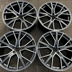 4 ORIGINAL 22" ALUFELGEN FELGEN AUDI Q7 SQ7 4M 4M0601025DP  #1TAF