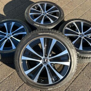 4 ORIGINAL 18" ALUFELGEN MERCEDES E-KLASSE W213 8x18 9x18 #25BD