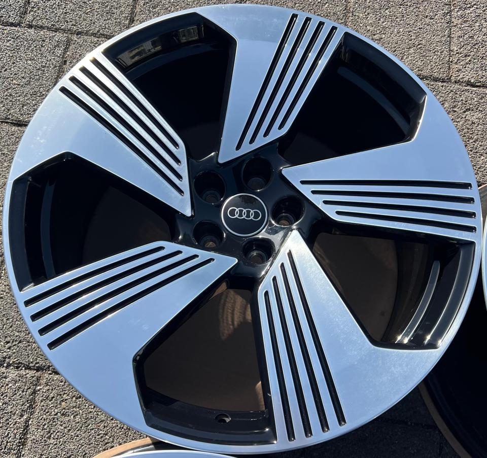 4 ORIGINAL 21" ALUFELGEN AUDI E-TRON & Q8 E-TRON GE GEN 4KE #27AV – Bild 4