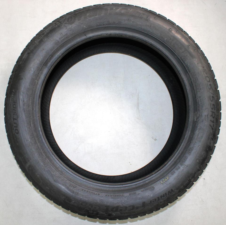 4x 205/55R17 95V HANKOOK WINTERREIFEN VOLLES PROFIL 2021 #1W0S – Bild 7