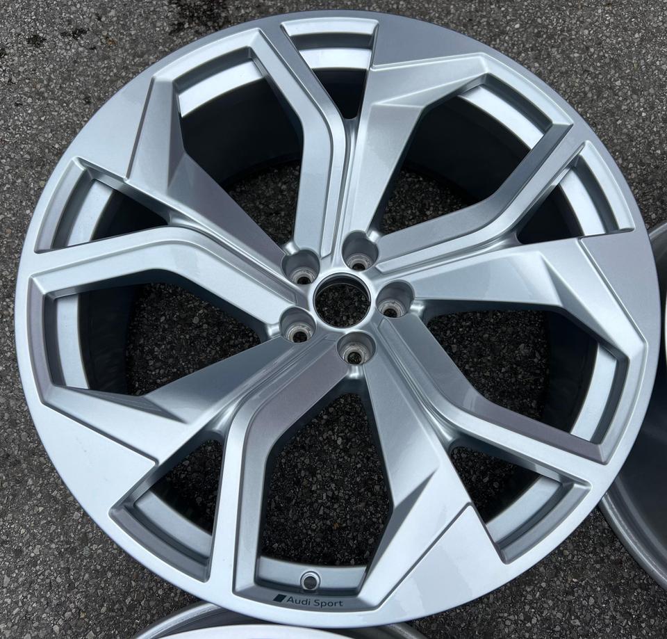 4 ORIGINAL 23" ALUFELGEN AUDI Q8 4M8601025AF 10,5x23 ET18 #1W7M – Bild 5